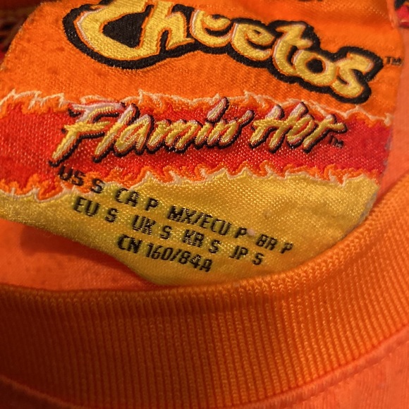 Flaming Hot Cheetos Shirt Unisex Size S - Picture 3 of 4